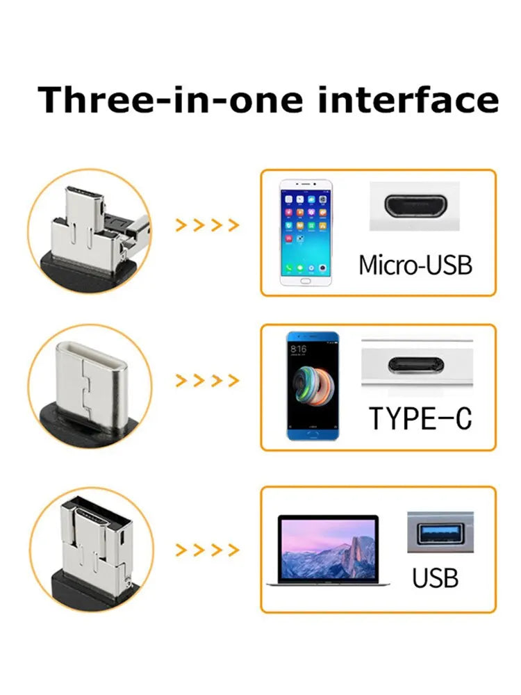 USB HD Mini Camera Elettronica ENDOSCOPIO usb-c