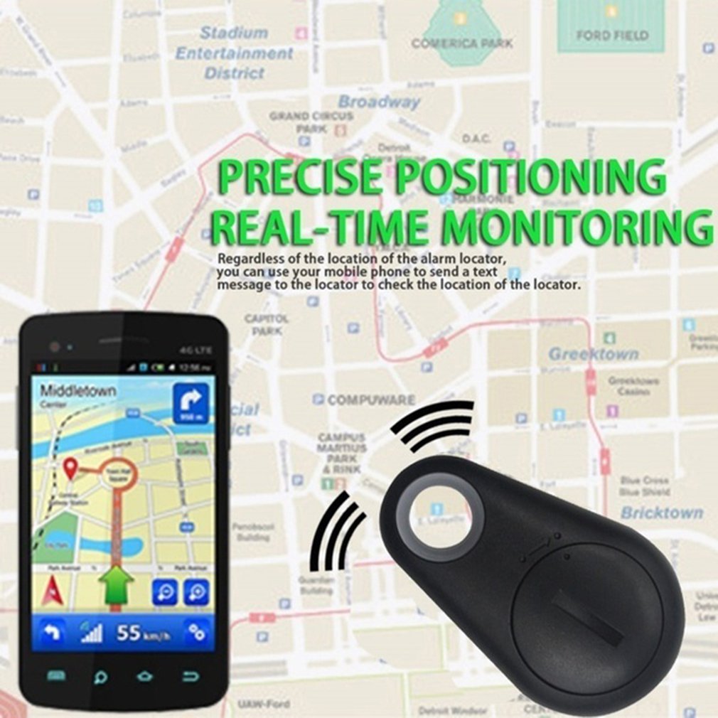 Mini GPS Tracker Allarme - Mini Fashion Smart Dog Pets Bluetooth 4.0 GPS Tracker Anti-lost Alarm Tag Wireless