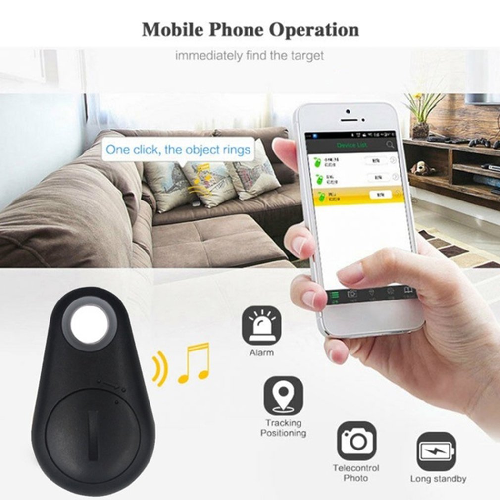 Mini GPS Tracker Allarme - Mini Fashion Smart Dog Pets Bluetooth 4.0 GPS Tracker Anti-lost Alarm Tag Wireless