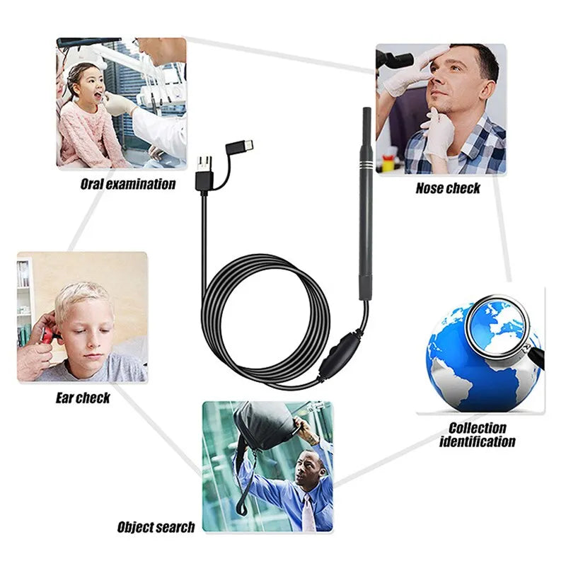 USB HD Mini Camera Elettronica ENDOSCOPIO usb-c