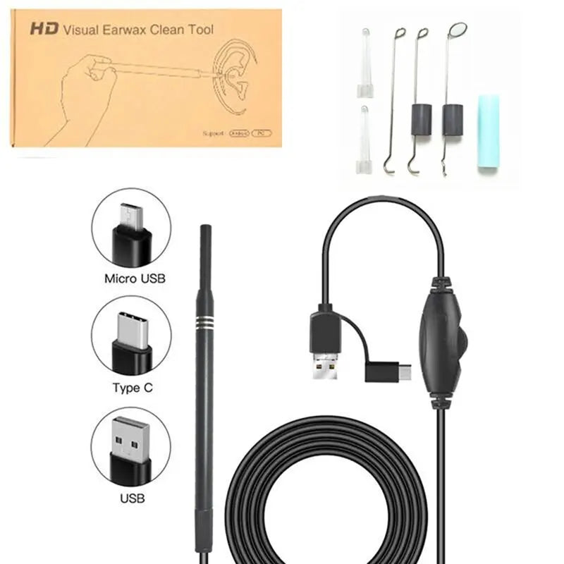 USB HD Mini Camera Elettronica ENDOSCOPIO usb-c