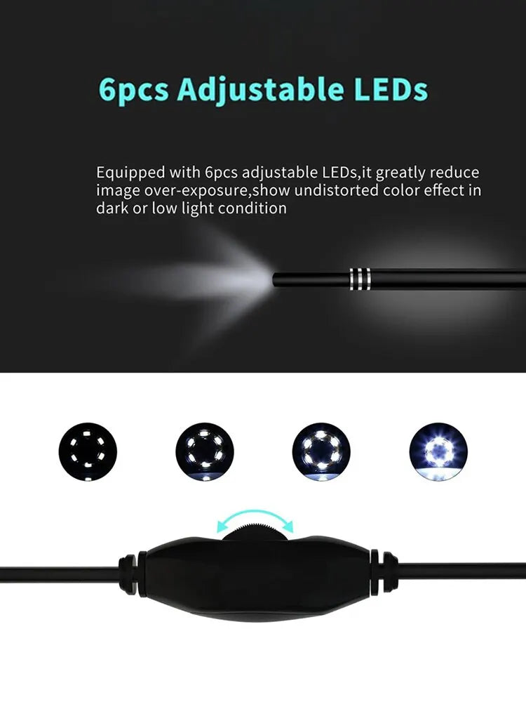 USB HD Mini Camera Elettronica ENDOSCOPIO usb-c