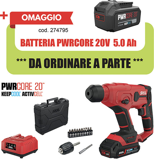 TASSELLATORI BATTERIA SKIL 3810GB RED LINE SKIL