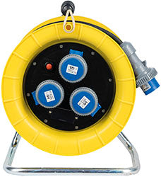 AVVOLGICAVI VB IP65 3 PRESE BLU