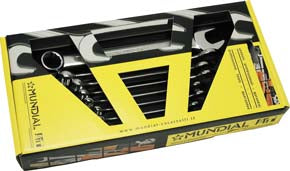 CHIAVI COMBINATE MUNDIAL SERIE 8 PZ DIN 3113