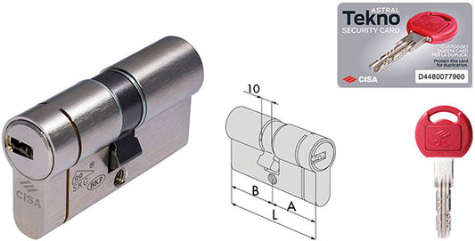CILINDRI CISA TEKNO PRO ART.0M3T1 30 - 50