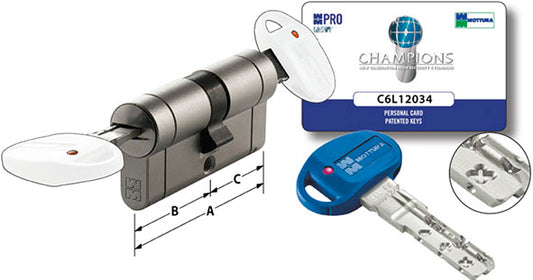 CILINDRI MOTTURA PRO CHIAVE-CHIAVE FRIZIONATI 31 - 71