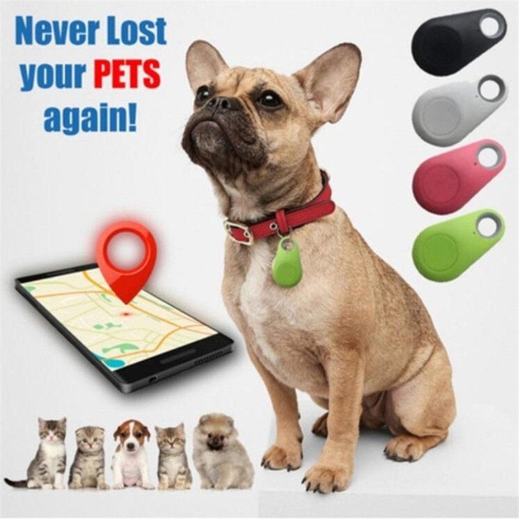 Mini GPS Tracker Allarme - Mini Fashion Smart Dog Pets Bluetooth 4.0 GPS Tracker Anti-lost Alarm Tag Wireless