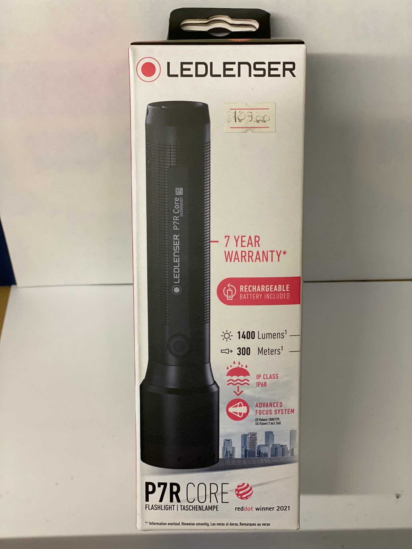 LED LENSER TORCIA P7R Core Ricaricabile