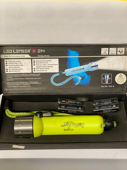 LED LENSER TORCIA D14 SUBACQUEA